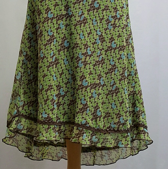 Sigrid Olsen Hi-Low Skirt "Nwot" - image 3