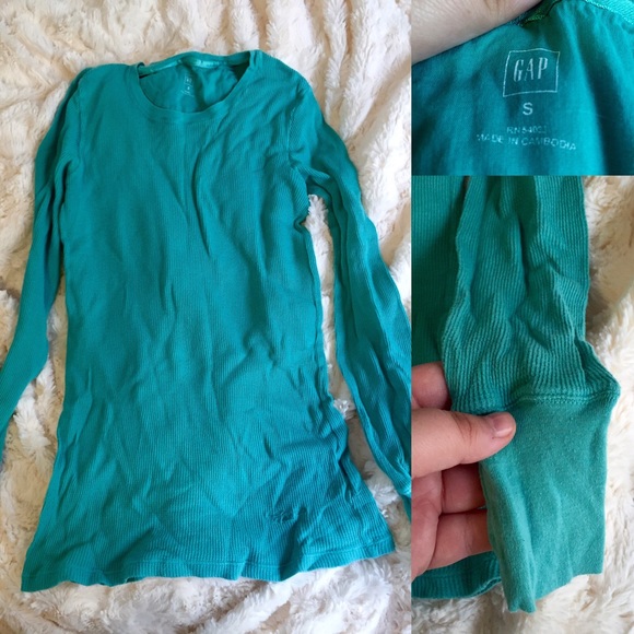Teal Gap Long Sleeve