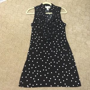 Black and white Polka dot dress/shirt