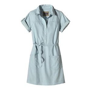 Patagonia Chesser Island Dress size 6 Chambray
