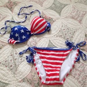 american flag bikini