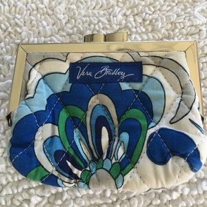 Vera Bradley kiss lock coin purse* 7 RETIRED