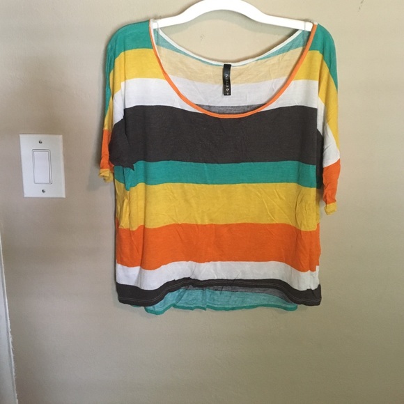Multi colored top