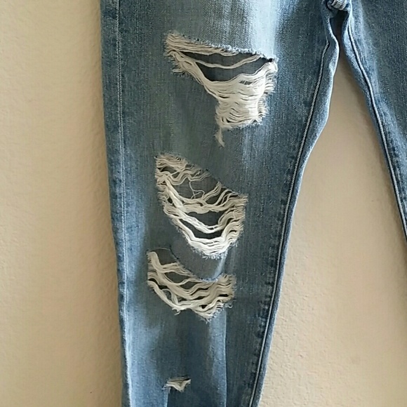 Frame Denim Le Grand Garcon Jeans Ripped - Picture 3 of 4