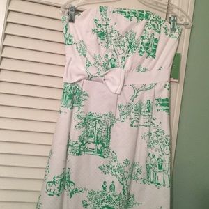 Green printed Lilly Pulitzer Dress