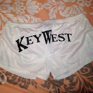 Key West White Swimming Short!
