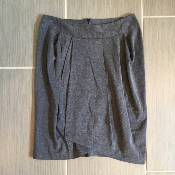 ❌DONATED❌ Gray Pleated Pencil Work Skirt