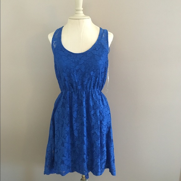 Lacey Blue high low dress
