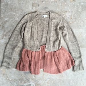 Knitted peplum MM Couture Sweater