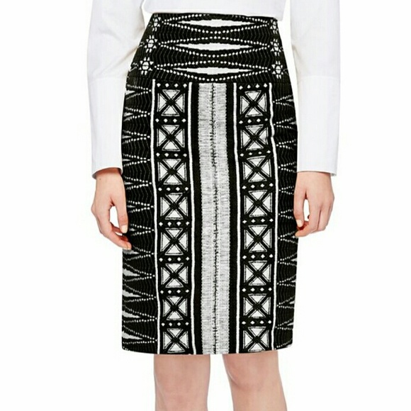 Tory Burch tweed skirt
