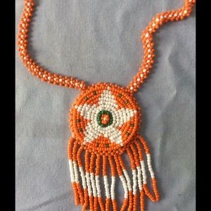 Handmade Native American necklace