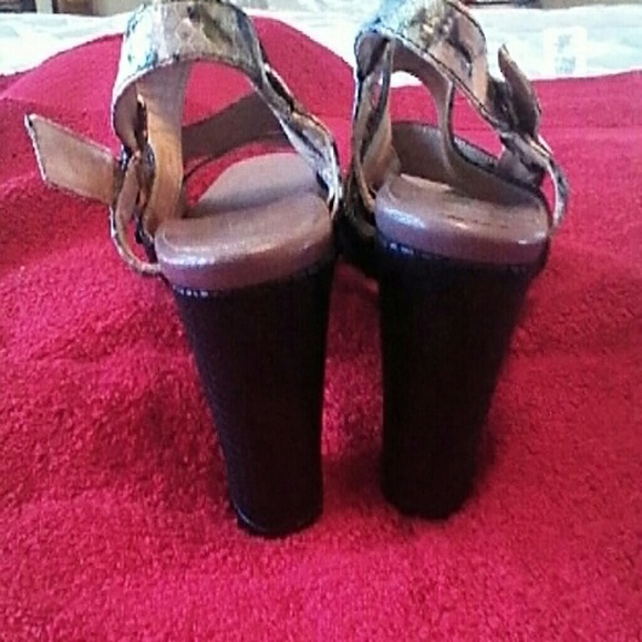 ANYI LU HAND MADE SANDALS MULTI COLOR SNAKE 11 - Picture 4 of 4