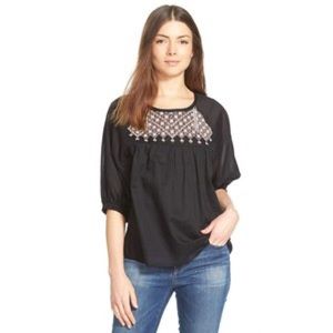 Madewell starflower peasant top! Small! Perfect!!
