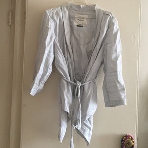 Cute light cotton jacket from Anthropologie