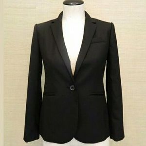 J.CREW PETITE Campbell blazer Italian stretch wool