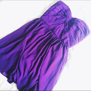 Party-Perfect Royal Purple Cocktail Dress