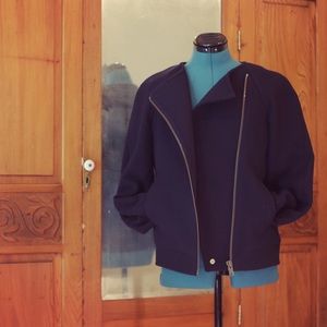 J. Crew Double Cloth Moto Jacket, Never Worn