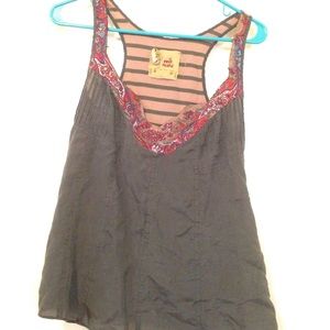 Flowy free people tank