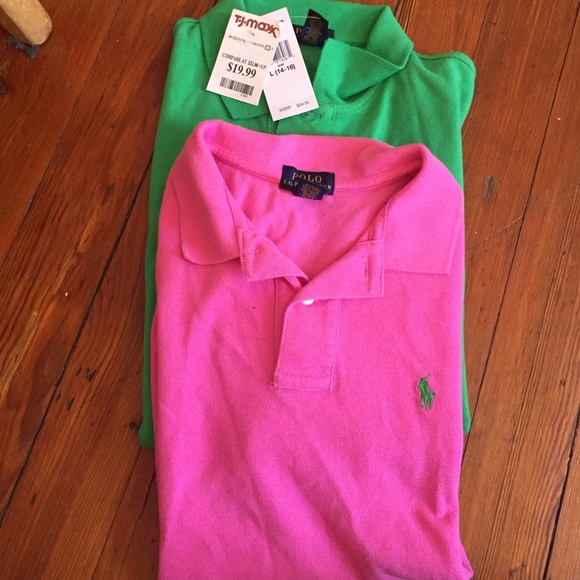 Polo Ralph Lauren polos.