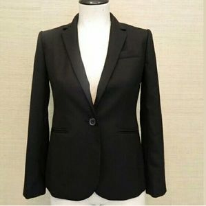 JCREW Campbell blazer in Super 120s wool BLACK