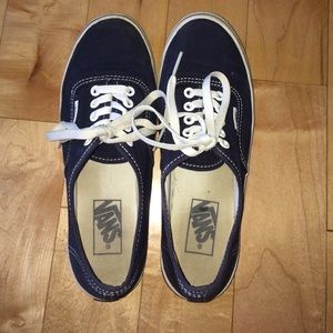 Navy blue vans