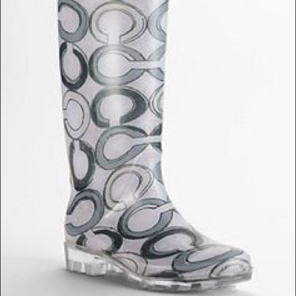 Coach Shoes - Coach Pixy Op rain boots