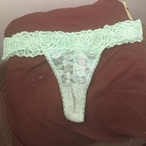 VS PINK lace thong.