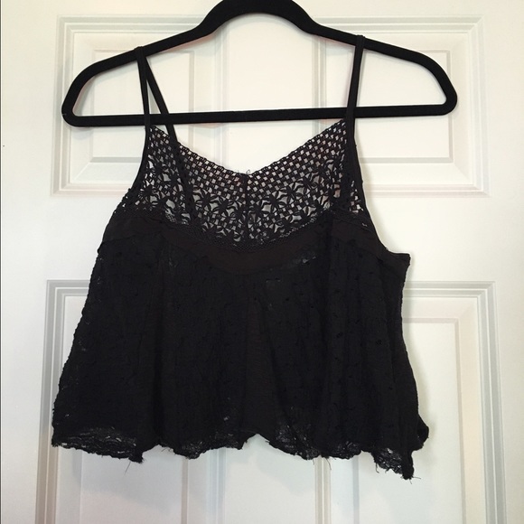 Free People Lace and Crochet Crop - Picture 1 of 3