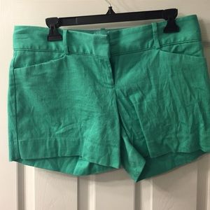 Green limited shorts
