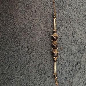 Gold/Black bracelet