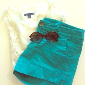 American Eagle Outfitters sz 6 teal shorts