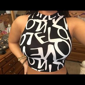 Sleeveless Crop Top