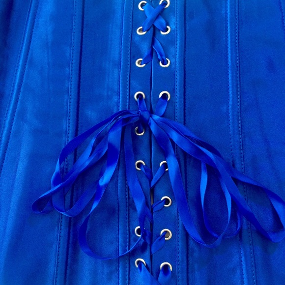 Corset Top In Brilliant Blue! NWTs! 💙 - Picture 4 of 4