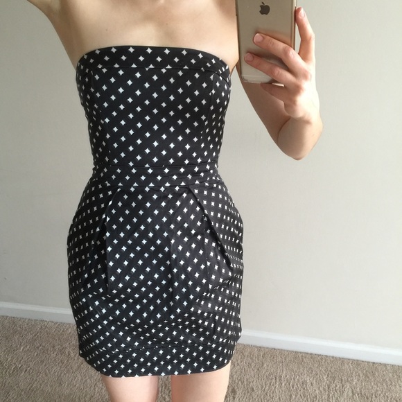 French Connection Geometric Polka Dot 