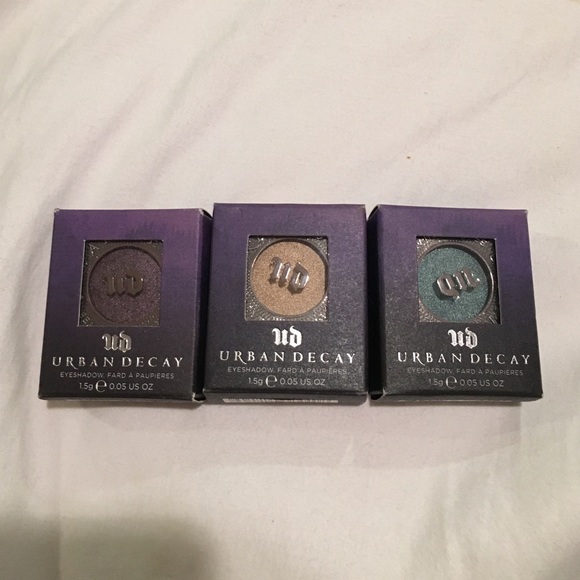 Urban Decay Other - 3 unused unopened Urban Decay eyeshadows
