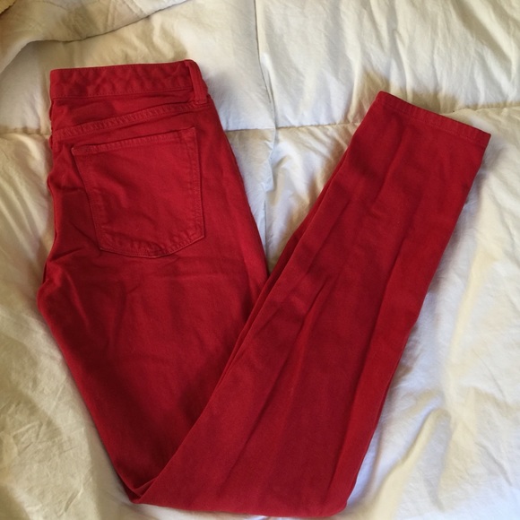 Banana Republic Red Pants - Picture 1 of 3