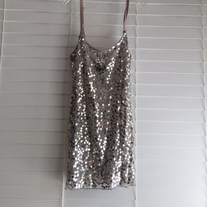 Silver tank top