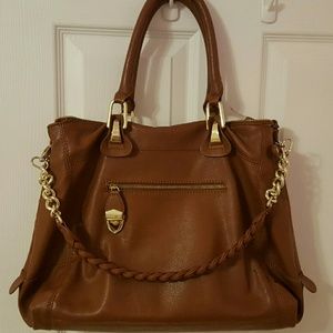 Steve Madden Bsocial cognac shoulder bag