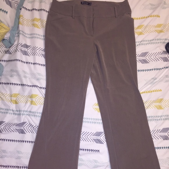 Ny&C 7th Avenue brown career pant