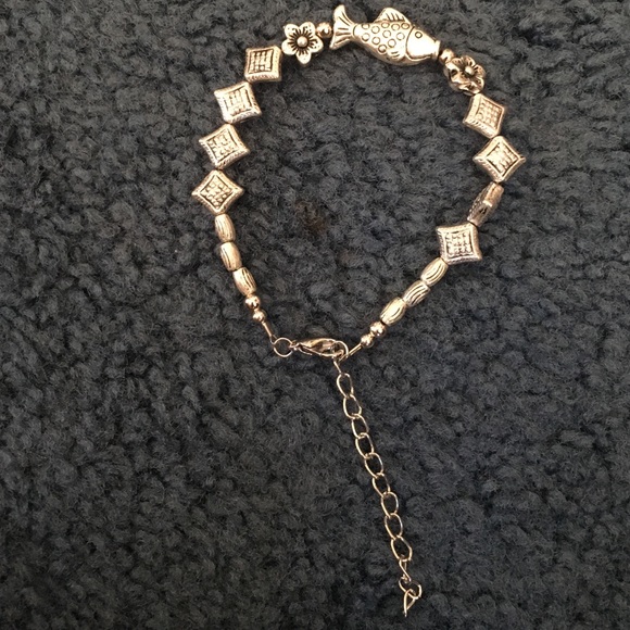 Fish alloy bracelet