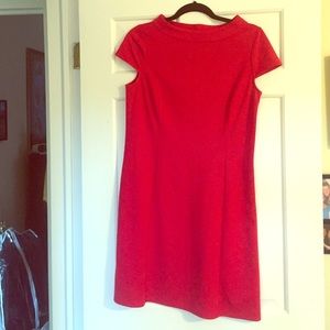 Classic red dress, great for work and play.