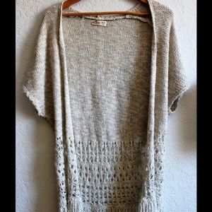 Bohemian knit cardigan