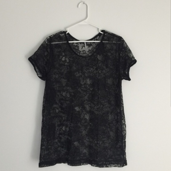 Urban Outfitters lace tee - Picture 3 of 4