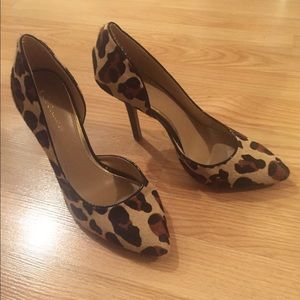 BCBGeneration leopard print heels