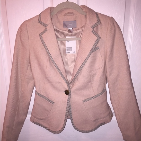 H&M Light Pink Blazer