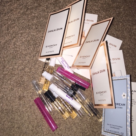 20 high end perfume samples