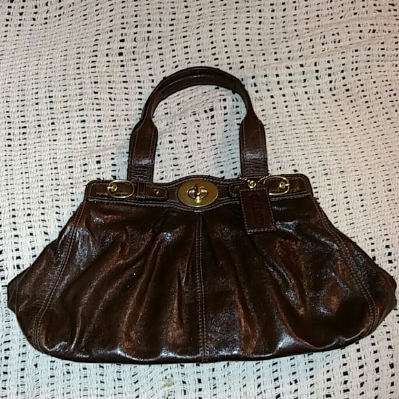 Coach leather satchel style #13914