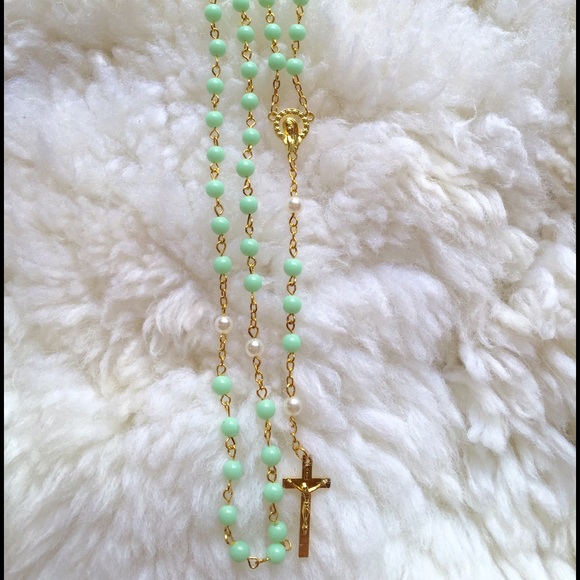 Rosary beads / necklace in assorted colors