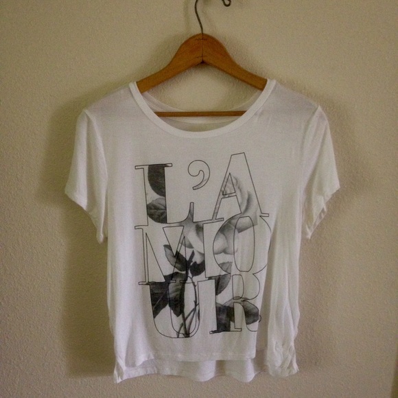 American Eagle L'amour crop top