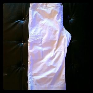 White Capri Pants
